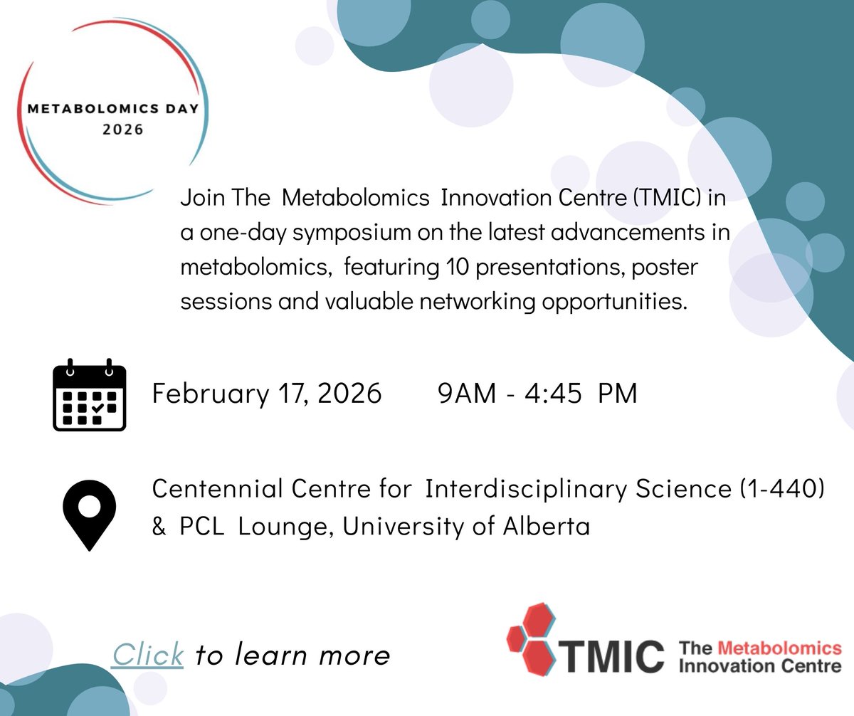 Wishart Node of The Metabolomics Innovation Centre tweet media