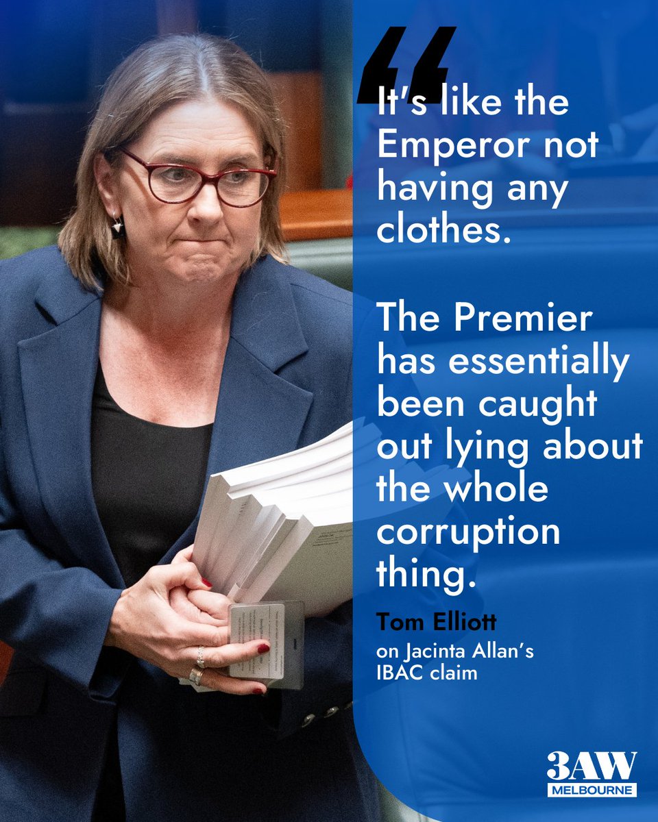 3AW Melbourne tweet media