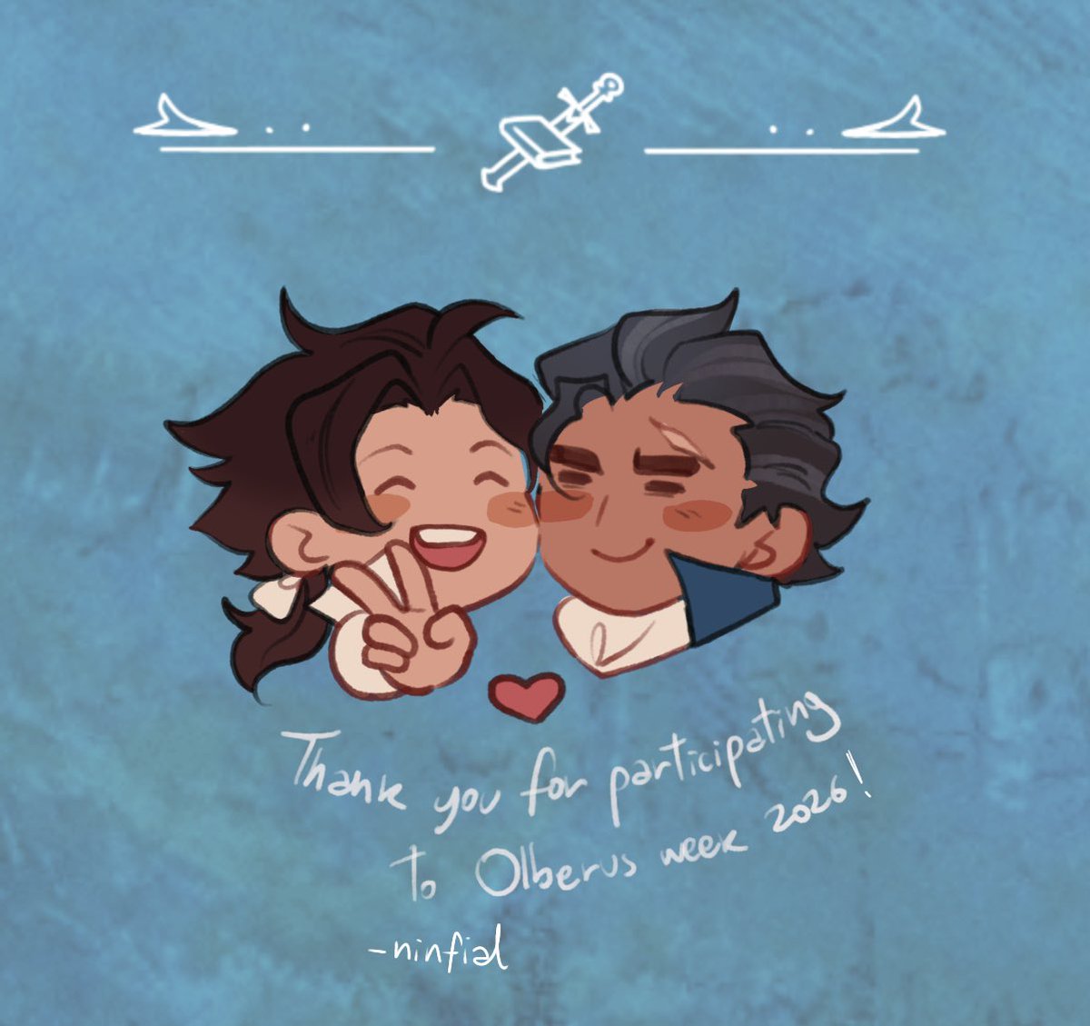 olberusweek's tweet photo. So #olberusweek is over and I wanted to thank everyone who managed to participate, and also everyone who just enjoyed it :) 

Remember that there’s still time to post your finished works if you couldn’t make it in time for the week! 💙🖤
I call the week a success!! 😎 https://t.co/BUgtWYCChp
