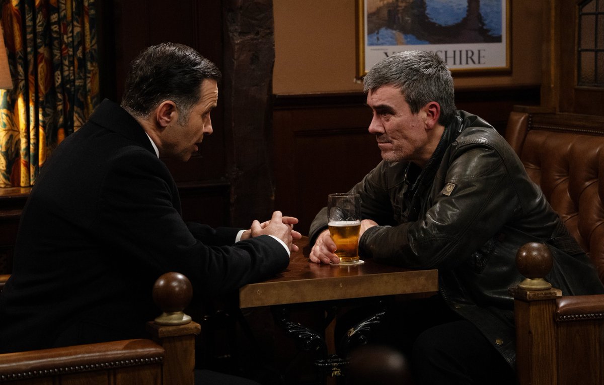 AndyGibsonTV's tweet photo. NEW SPOILERS: Cain Dingle And Graham Foster Form Shock Alliance Amid Cancer Secret And Tate Feud - (FULL STORY: https://t.co/5DgxBC4Hy6)

#Emmerdale #EmmerdaleFarm #ITV #STV #CainDingle #JeffHordley #GrahamFoster #AndrewScarborough https://t.co/pOUKEaQQv7