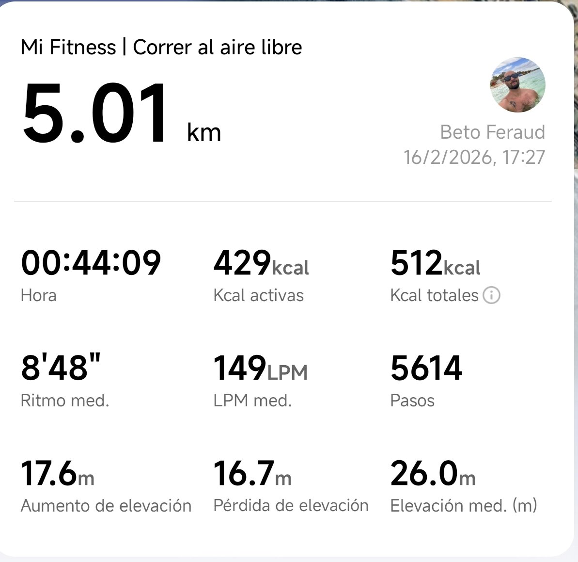 AbogadoFeroz's tweet photo. ¡Misión cumplida! 👟🔥⌚ #Running5K #Salinas. https://t.co/11HHPadcpS