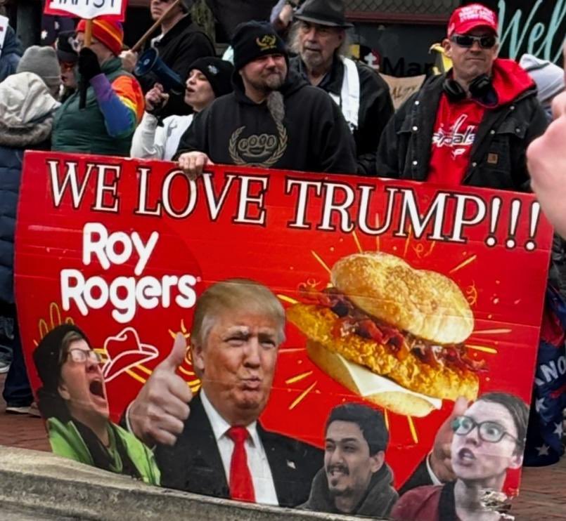 I will no longer be eating at <a href="/RoysRestaurants/">Roy Rogers Restaurants</a> if this is who they are supporting.