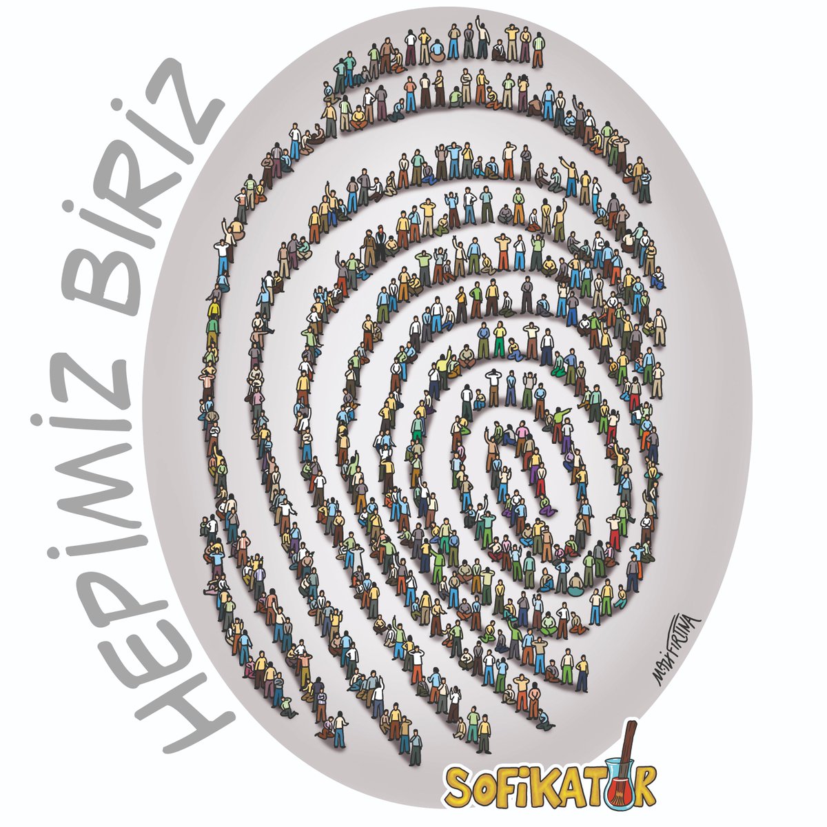 kullukyapbiraz's tweet image. Hepimiz biriz
#sofikatur
#birlik #parmakizi #islam #tasavvuf #mizah #karikatur #cartoon #200