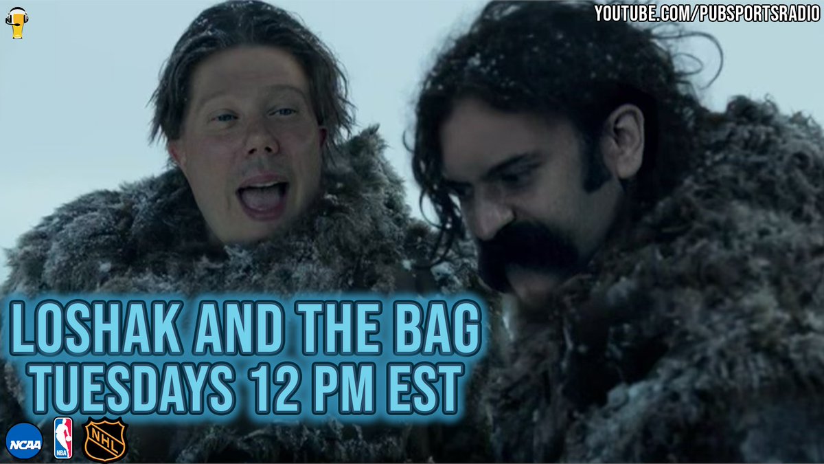 It’s been a long, cold winter. With wars and political unrest at the forefront of today’s landscape, we offer a refuge. Once a week, <a href="/ploshak/">Peter Loshak</a> &amp; <a href="/JimmyTheBag/">Jimmy the Bag</a> will reunite on <a href="/PubSportsRadio/">Pub Sports Radio ™</a> to offer levity from the darkness &amp; winners to pad your bankroll. LOSHAK &amp; THE BAG IS BACK!