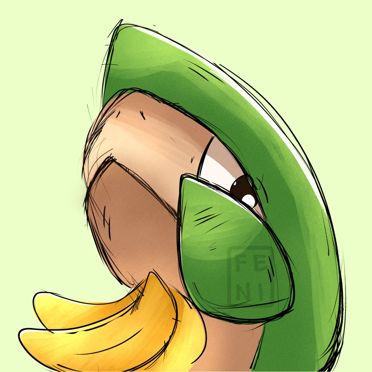 FeniciaDraws's tweet photo. Friendly reminder that Tropius exists and is awesome, like you 💚 https://t.co/nQsnjHU8vL