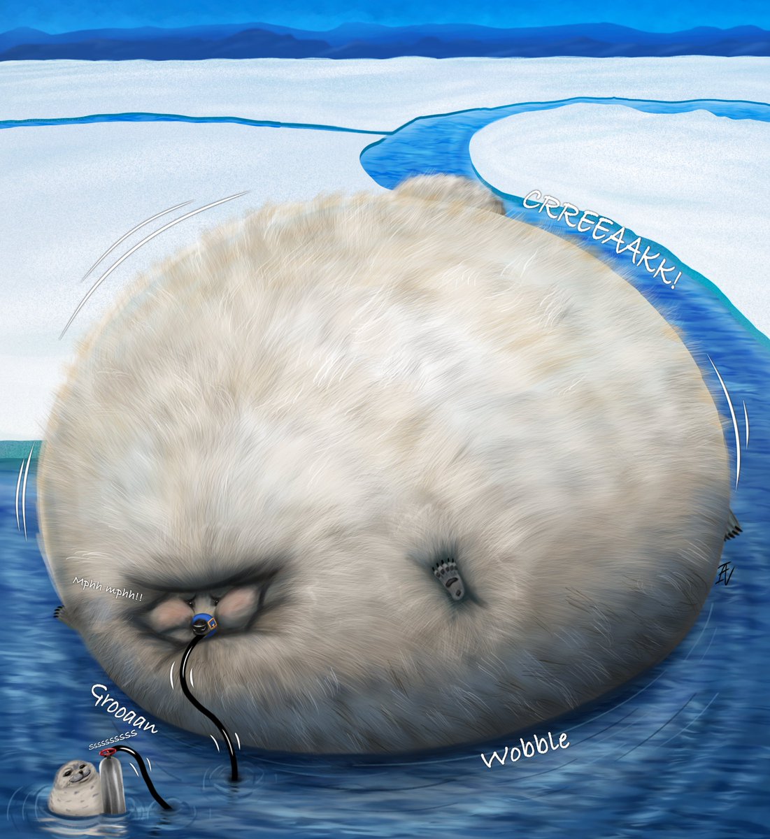 RatcoonBalloon's tweet photo. A seals big bear balloon

Commission for Anonymous https://t.co/CJnv6Ut7Eq
