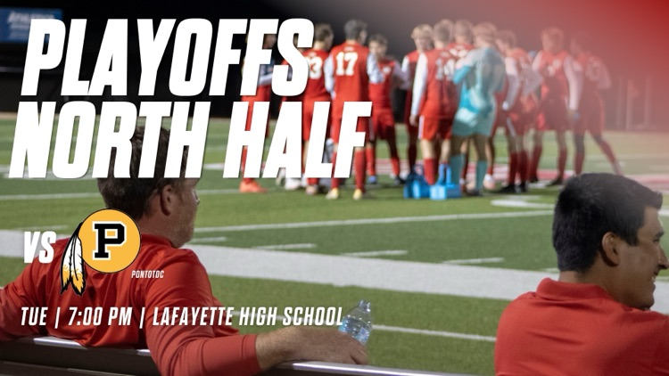We've got a great line-up for Tuesday! 
Your Lafayette Commodores will host the North Half Championship soccer games tomorrow. See you there!