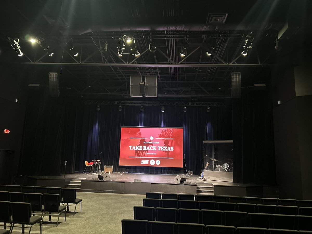 FortWorthYR's tweet photo. Doors are open! Join us at Mercy Culture FW to hear from candidates fighting to Take Back Texas!

Featured speakers:
- Aaron Reitz for Attorney General
- Tarrant County Judge Tim O’Hare
- Cheryl Bean for HD 94

Enter through the South Entrance! https://t.co/rOiZIvaVSq