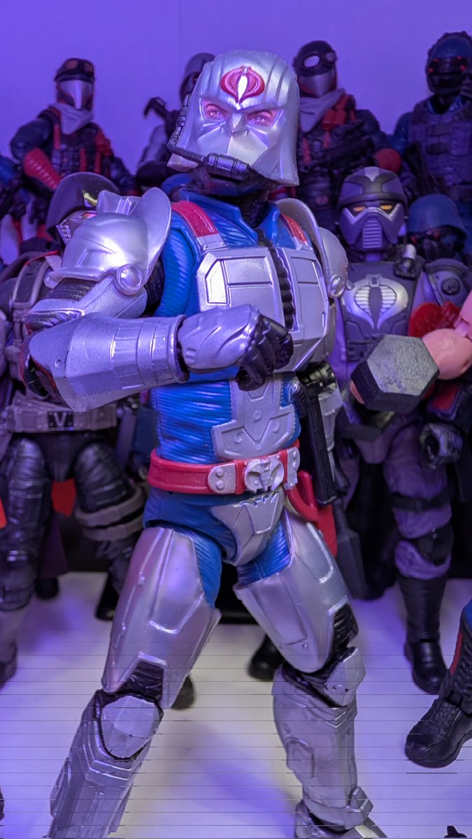 All Hail Cobra! All Hail Cobra! All Hail Cobra Commander. The Great Snake Lives Forever!