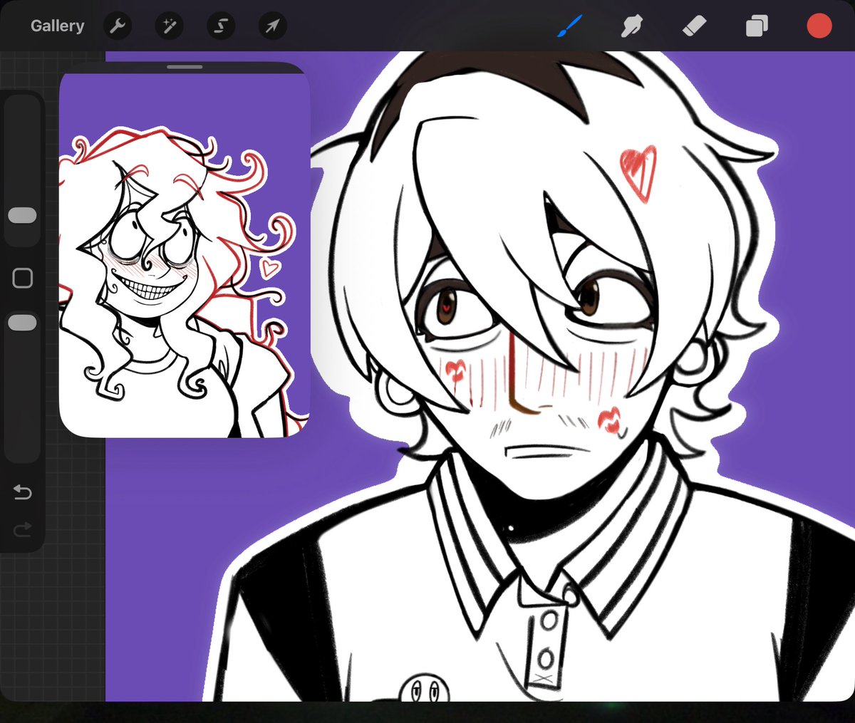 Just two pathetic loser boyfriends #rukidoe #wip