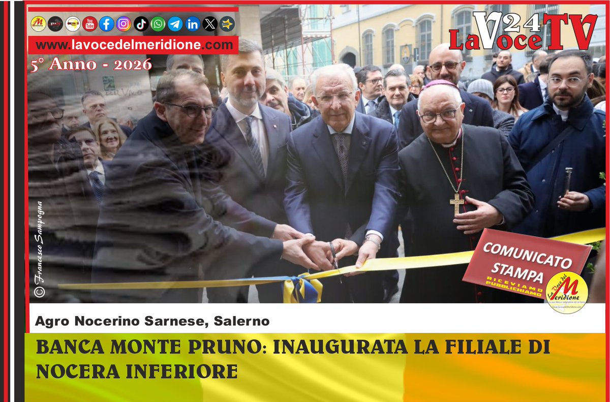FrancescoSampog's tweet photo. BANCA MONTE PRUNO: INAUGURATA LA FILIALE DI NOCERA INFERIORE
https://t.co/nwFJ4wiYWa https://t.co/yLpn66w2yC