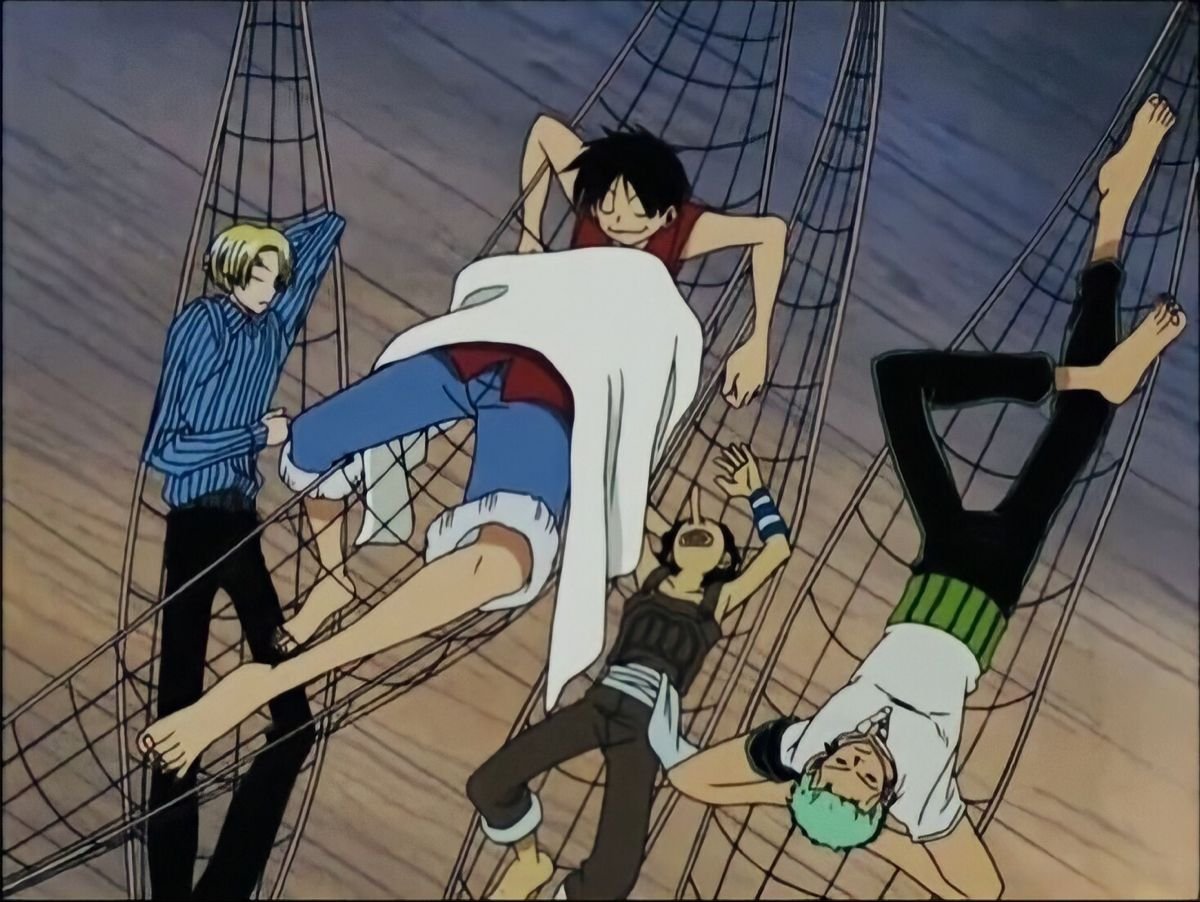 does no one own a pair of pajamas on that ship