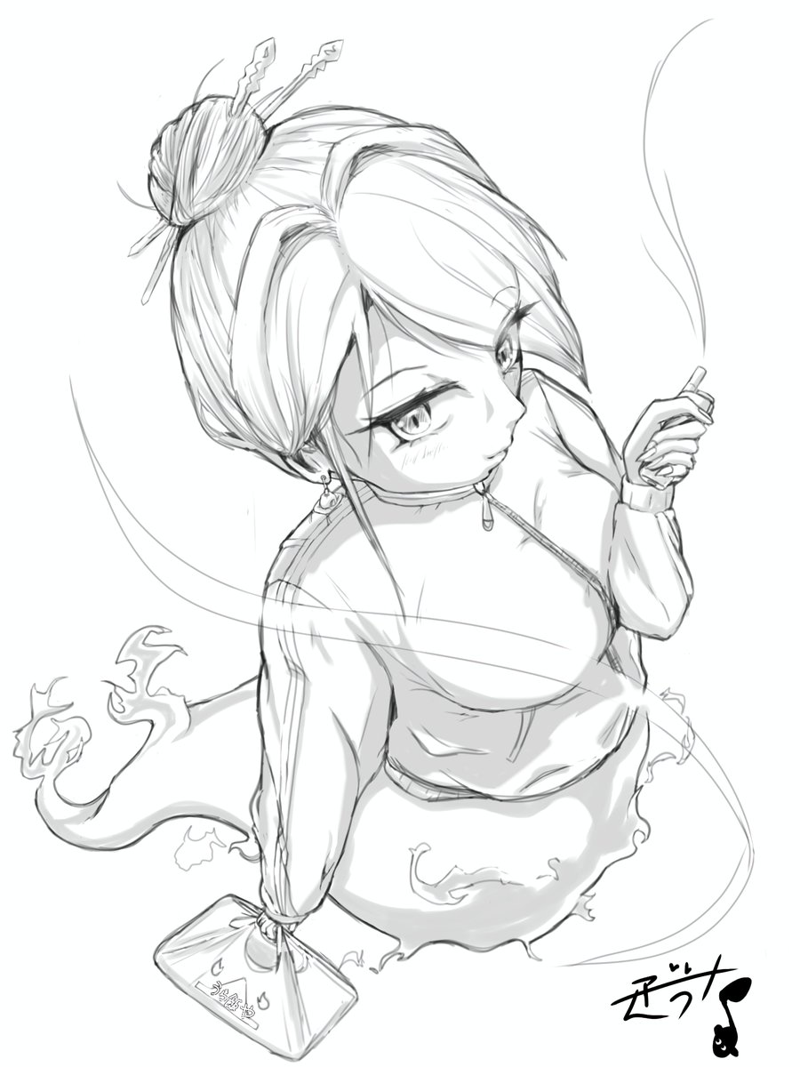 休憩入ったから一服する幽霊(再掲)

やっぱり煙草女子はいい