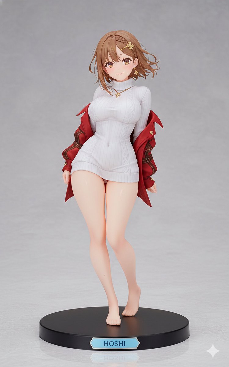 ふとももが楽しめるライザフィギュア💓 (HOSHIって書いてあるけど😇笑
