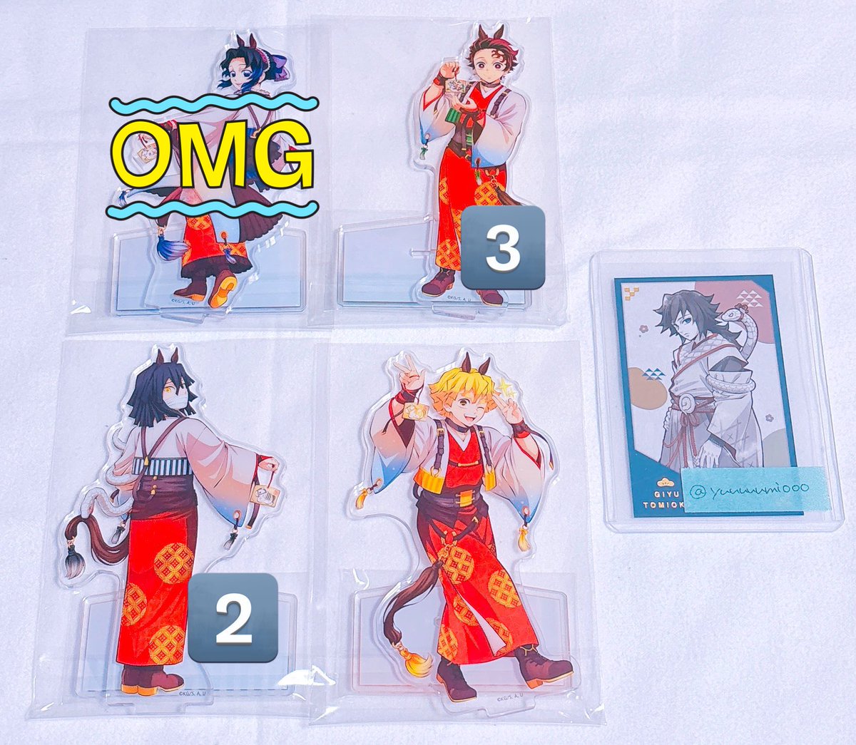 鬼滅の刃　午年　アクリルスタンド　コンプリート　干支 アクスタ 鬼滅の刃 アクリルスタンド アクスタ 午年 干支 7点セット