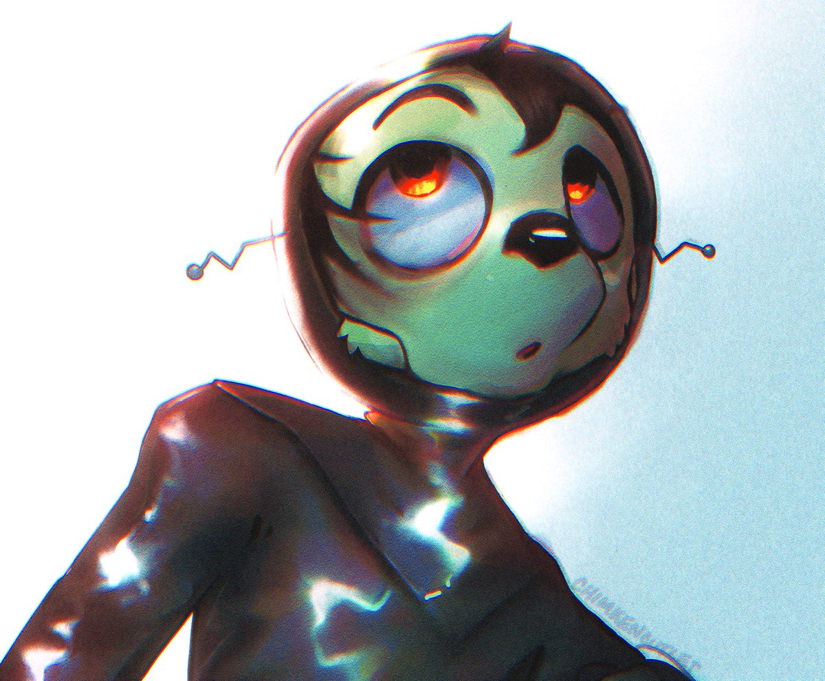 chimkencutlet's tweet photo. trying textures out, I think https://t.co/8bspmeDNZN