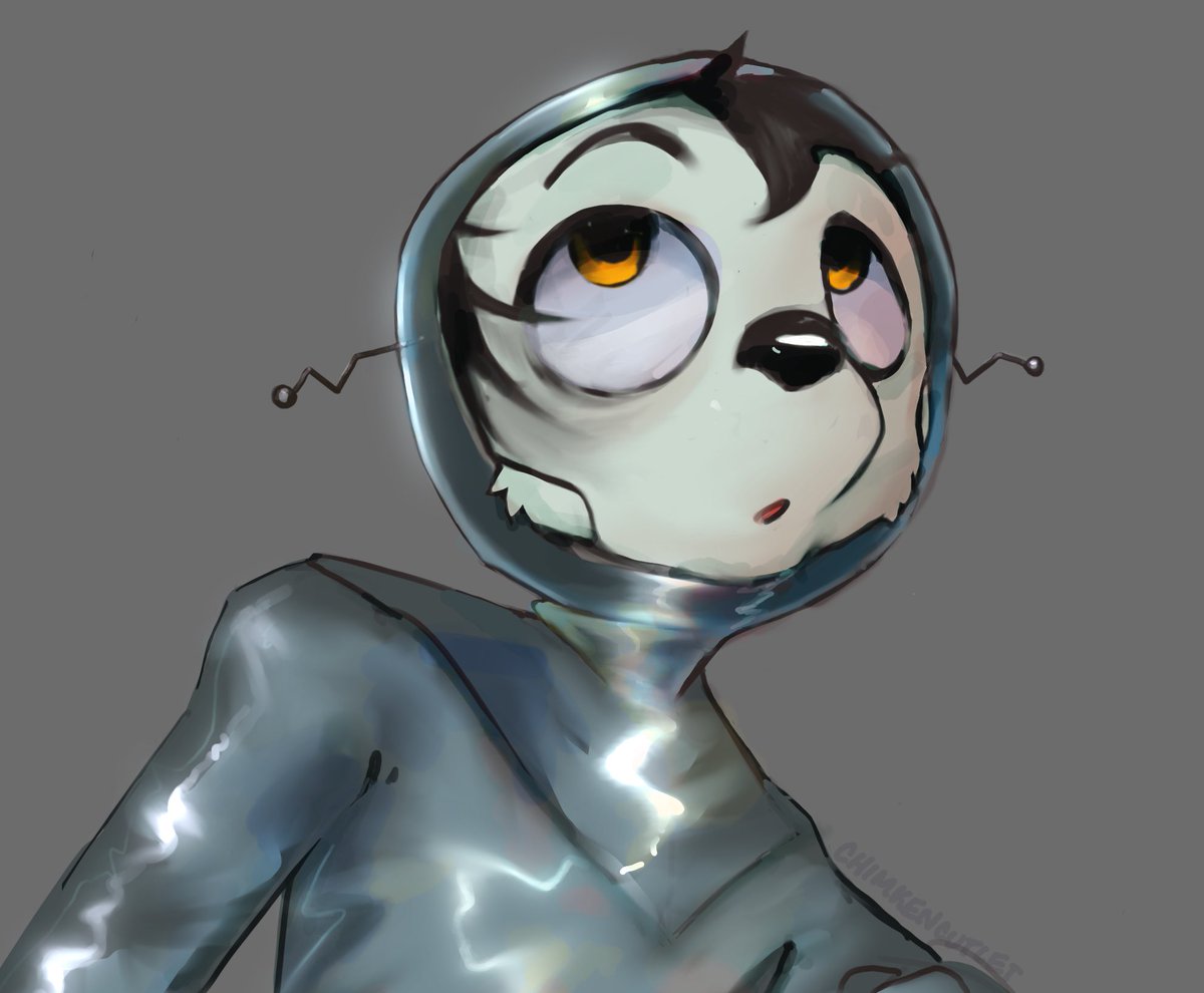 chimkencutlet's tweet photo. trying textures out, I think https://t.co/8bspmeDNZN
