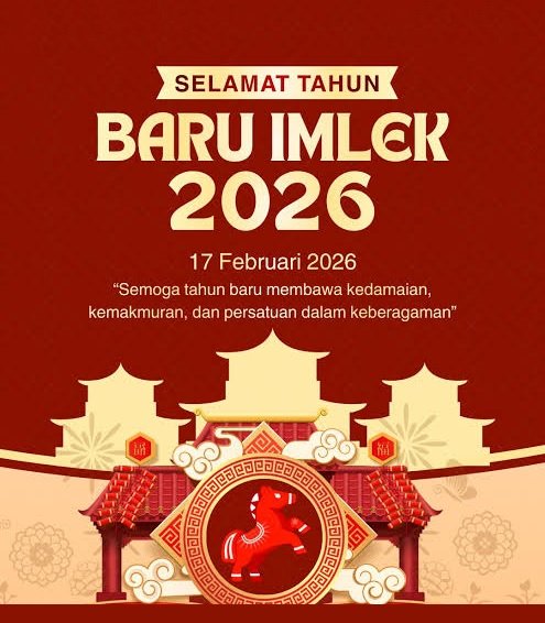 BREAKING NEWS 
Selamat merayakan tahun baru IMLEK bagi yang merayakan