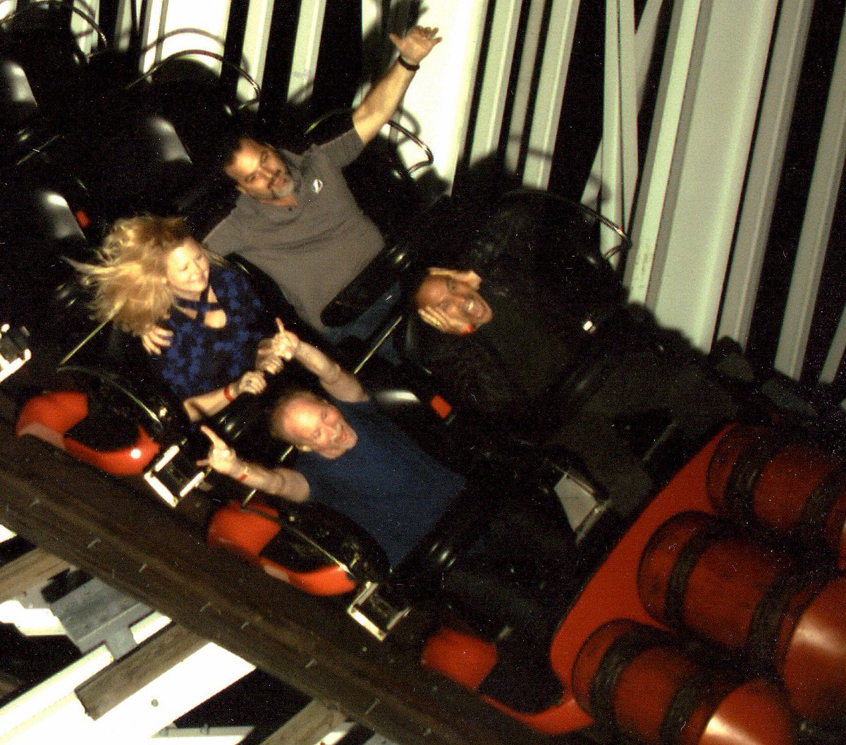 What’s your all-time favorite roller coaster and where is it in the world??  

Here is Robert Coker riding the “Mine Blower” roller coaster at Fun Spot in Kissimmee, FL.  

"Not a huge ride, but super intense, with a loop!" 

 #themeparkfans #themeparks <a href="/FunSpotAmerica/">Fun Spot America</a>