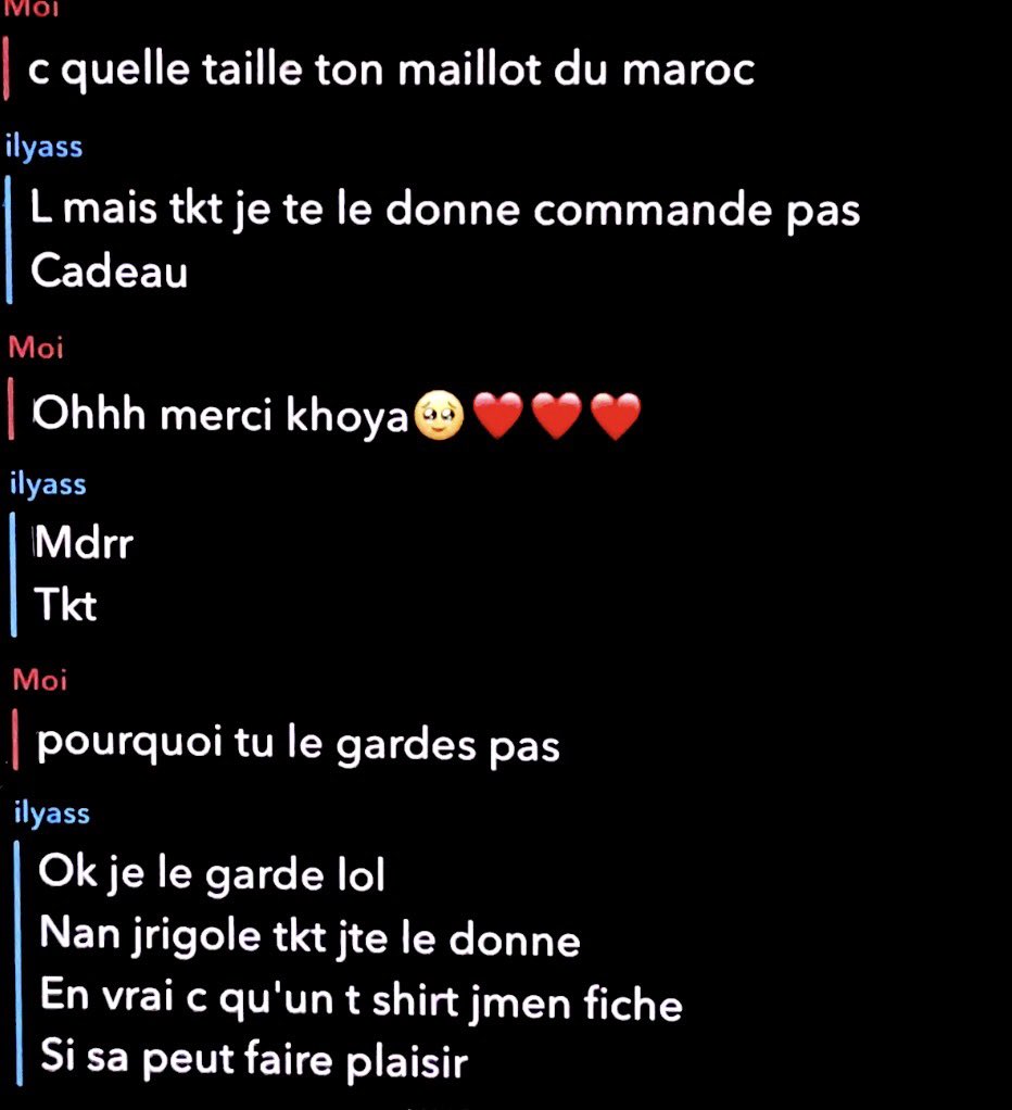 il veut juste faire le mec détaché du materiel #çamarrange