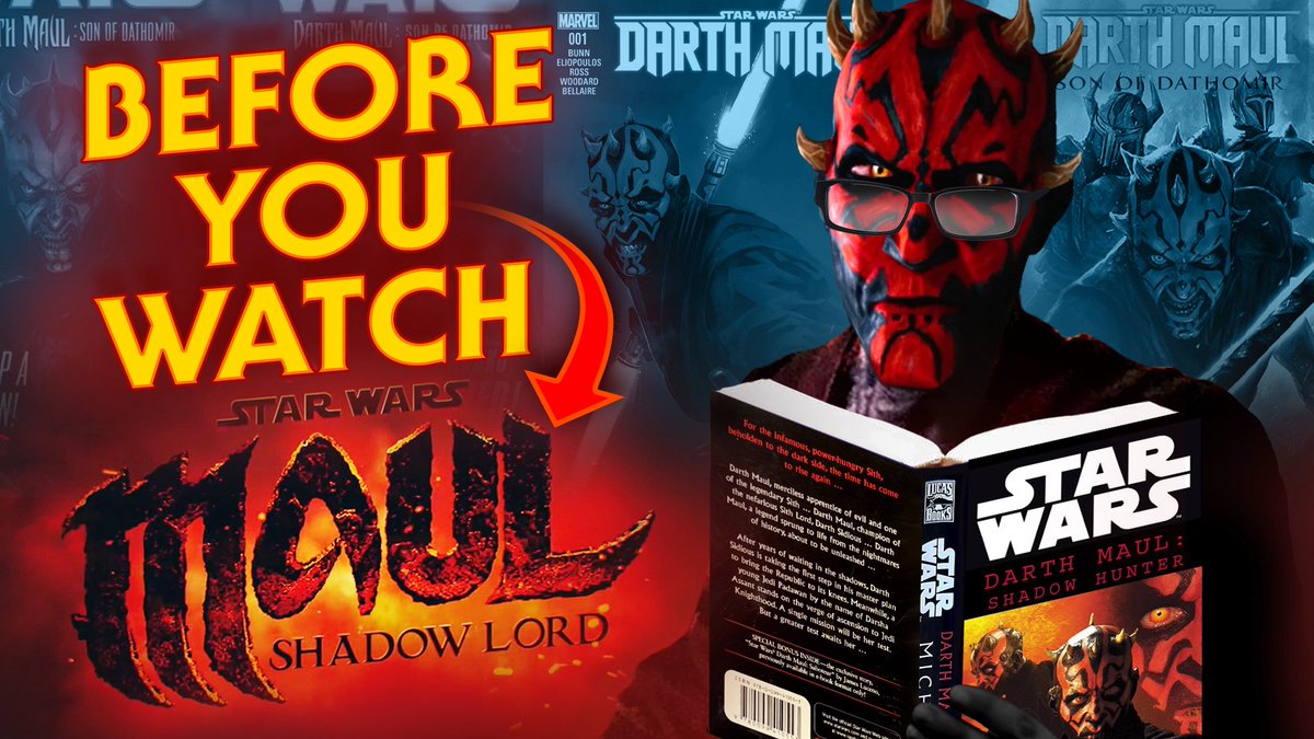 What to read and watch BEFORE watching Maul: Shadow Lord:

🔗 in bio