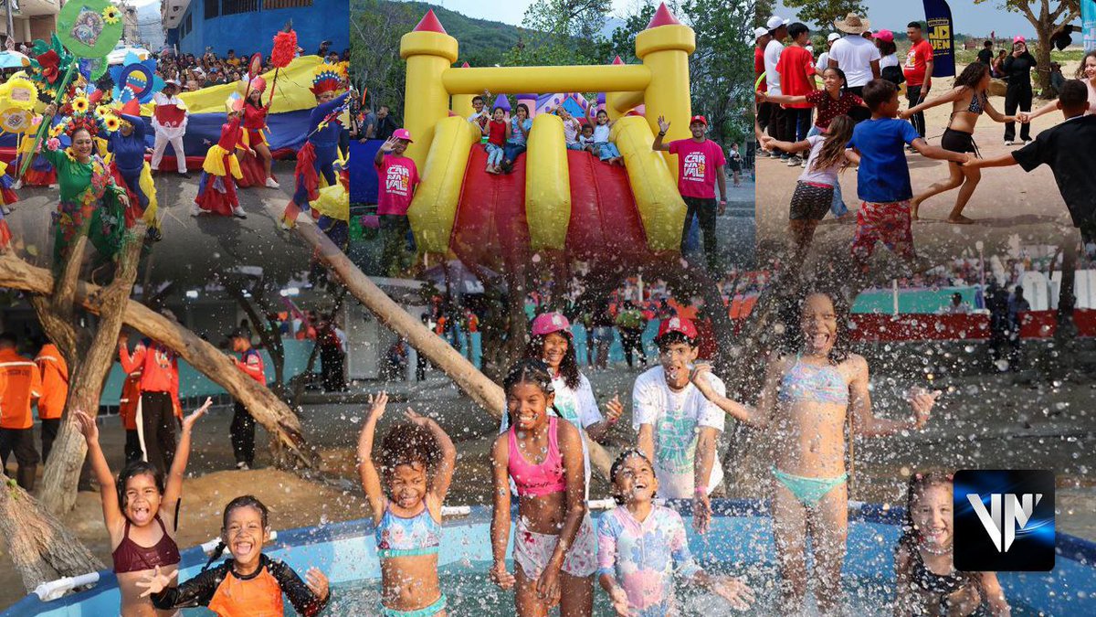 🎭 "Venezuela entera celebra los Carnavales 2026 llenando cada espacio de fraternidad y paz."
— Presidenta (E) Delcy Rodríguez

🇻🇪 Así vivimos nuestra alegría popular. #BringThemBack

venezuela-news.com/delcy-rodrigue…