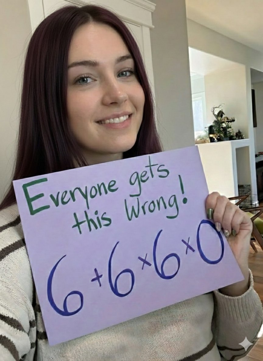 Everyone Gets this Wrong 

Brain Test don't Use Ai and calculator