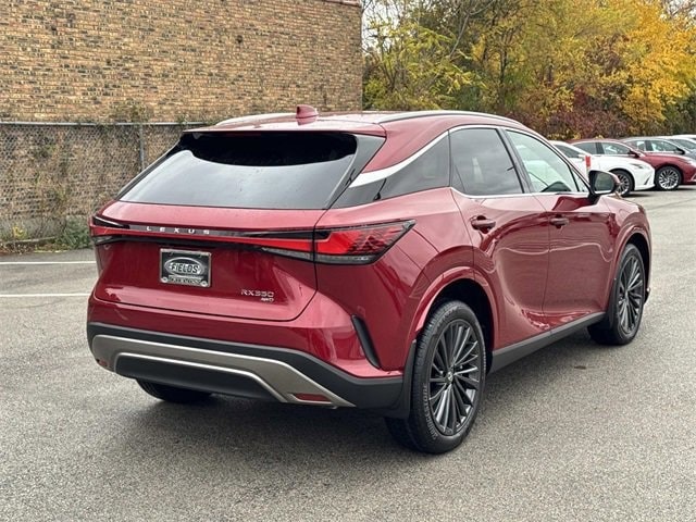 FieldsAuto's tweet image. Matador Red presence. Turbocharged confidence.
Explore this 2026 Lexus RX 350 Premium AWD with 14 inch touchscreen, panoramic view monitor, and wireless Apple CarPlay/Android Auto.

Call 847-510-5535 or learn more: bit.ly/3Or9qq7
Stock No. L260117 | #LexusRX #LexusRX350