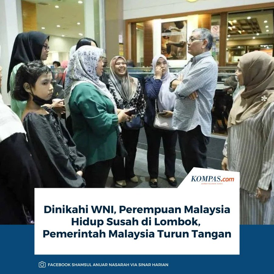 WN Malaysia menikah dengan WNI, berakhir miskin.
Bahkan sampai harus dijemput negaranya.

Sebagian orang sibuk bilang: “salah sendiri.”

Padahal ini bukan sekadar drama rumah tangga.
Ini tamparan sistemik.

Di Indonesia upah rendah sementara nilai tambah minim.
Kita terlalu