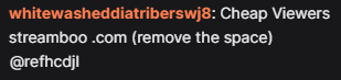 .<a href="/TheKompetitor/">Komp 🔜 Midnight Krush</a> heads up, you had an unwanted visitor in stream, should you wish to ban