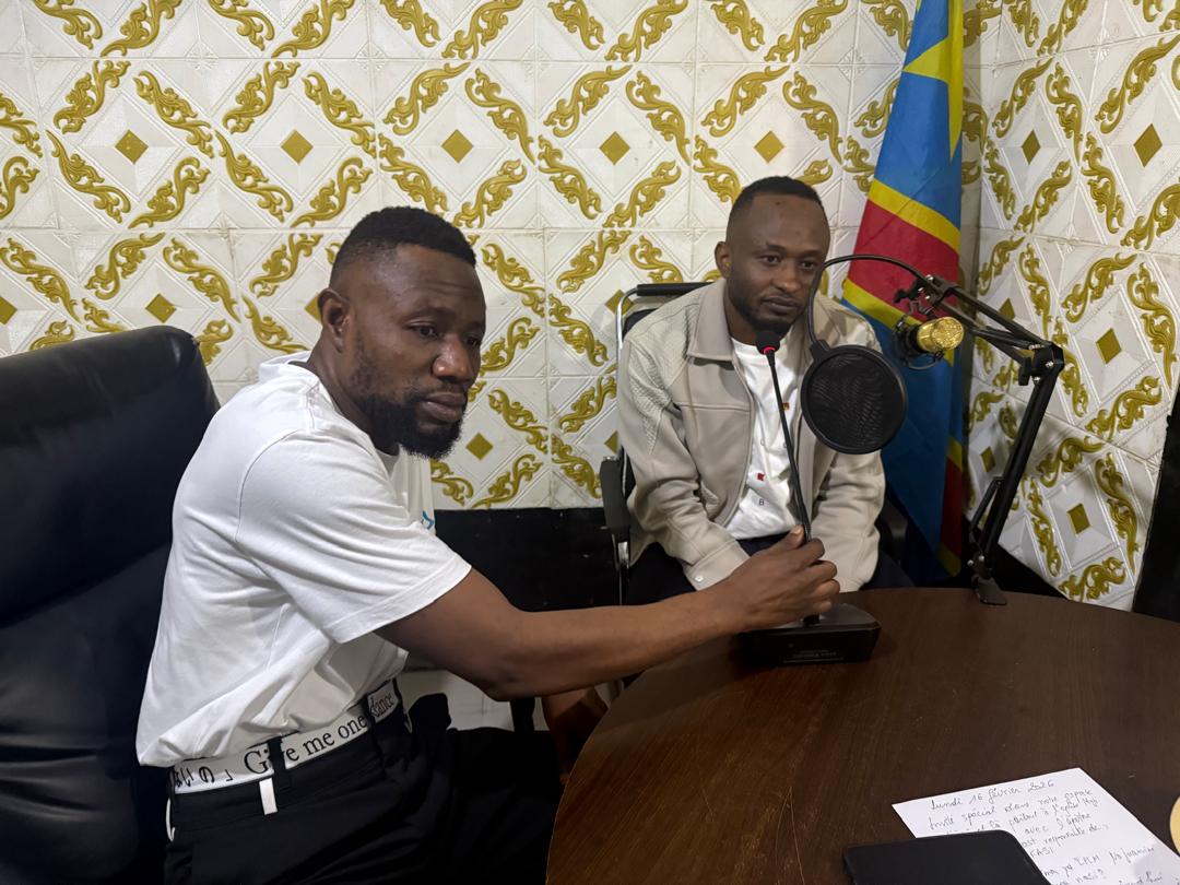emmanuel_jikaze's tweet photo. KOLWEZI : L’EPLM SUR NURU-RTV
Kolwezi,16 février 2026 – Dans l’émission « D’ici et là partout » sur 91.0 MHz, l’Apôtre Emmanuel NAWEZA a reçu l’Apôtre Roland Tovast et l’Apôtre Daniel Mihiyo,
Ils ont évoqué le Prix International de la Paix décerné le 1er février 2026 à Kinshasa https://t.co/68U7iL935R