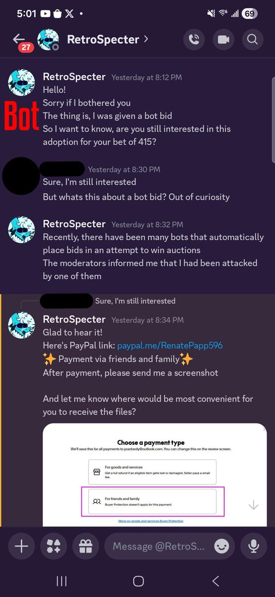 IMPORTANT PSA. A scammer has just scammed one of my bidders a lot of money on a song auction by impersonating me on Discord. If you ever bid, PLEASE make sure it matches all info in my profile, down to the username and icon. Always be sure to do your research to be 100% sure.