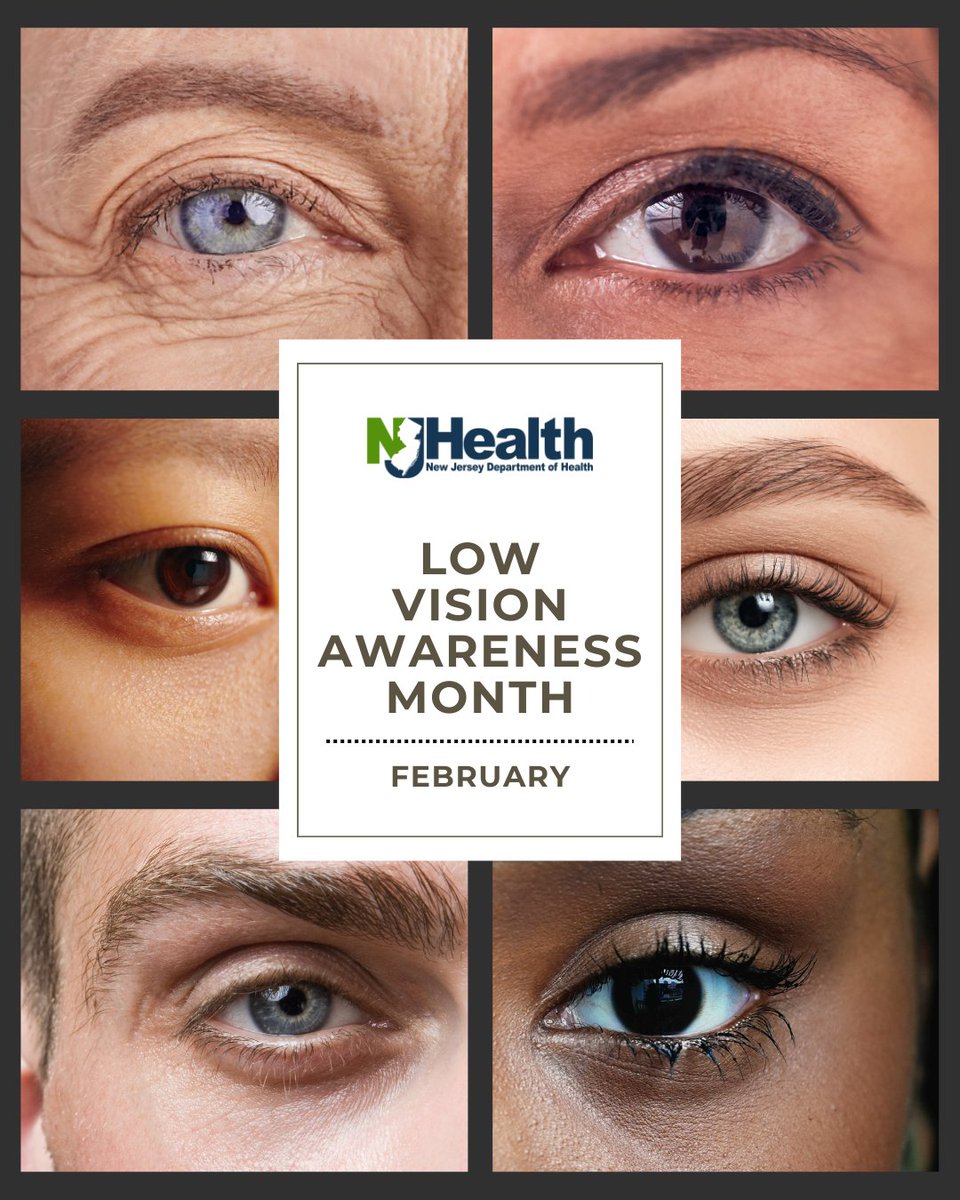 NJDeptofHealth's tweet image. Living with #LowVision doesn’t mean giving up the activities you love. Make the most of your sight by wearing anti-glare sunglasses, use a magnifying lens for reading, or accessing vision rehabilitation services. nei.nih.gov/health/LowVisi… #HealthierNJ #LowVisionAwarenessMonth