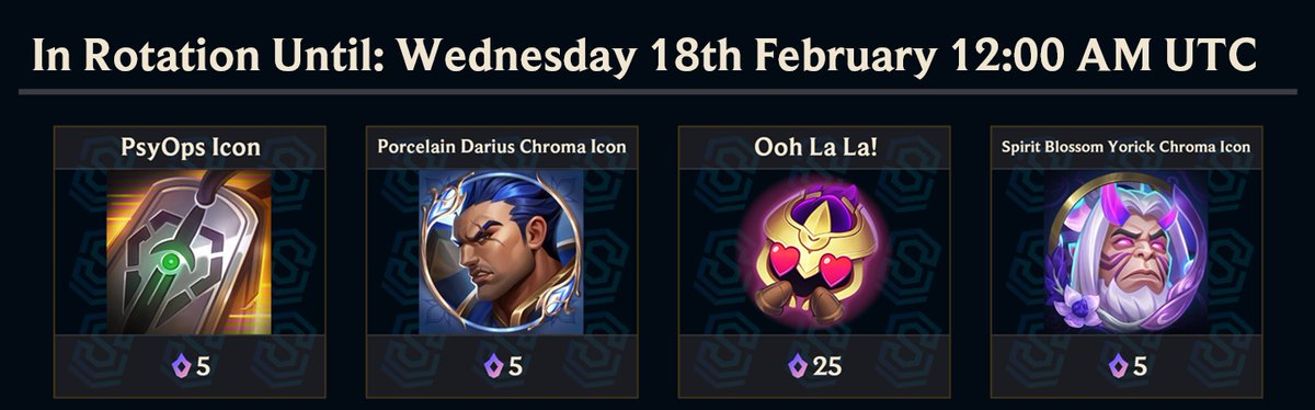 Mythic Shop Rotation!