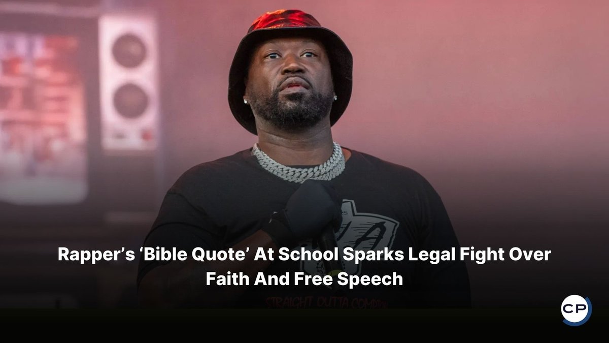 ChristianPost's tweet photo. FFRF targets a Tennessee school after rapper Project Pat quoted Scripture and prayed at an assembly many say students couldn’t skip.
#ReligiousFreedom #FreeSpeech #FFRF #PublicSchools #ProjectPat #FirstAmendment #StudentRights #ChurchAndState
🔗 https://t.co/5zQ9G300Tj https://t.co/N6oiRf2nvI