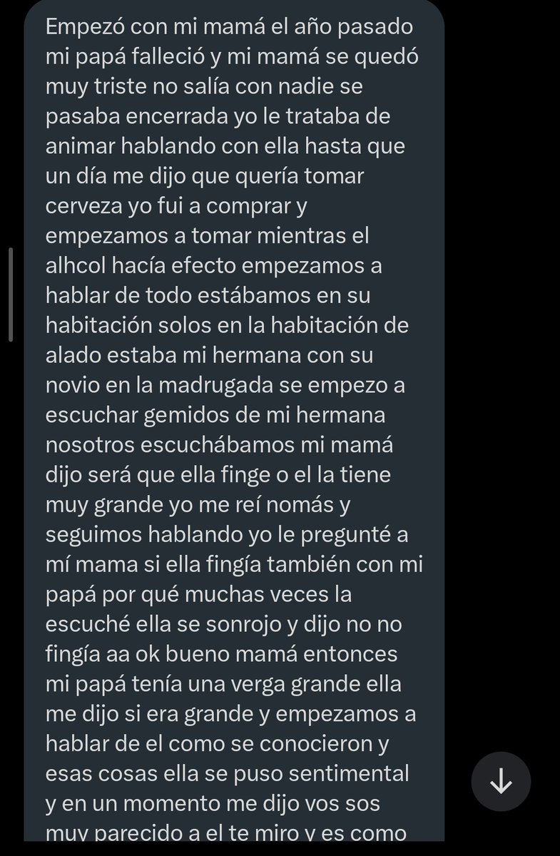 amorde_hermanos's tweet photo. Relato madre e hijo 🔥

#incestoconmamá #incestoconmamà #incestohijomamá #incestomamáhijo https://t.co/Psh1cdOraW