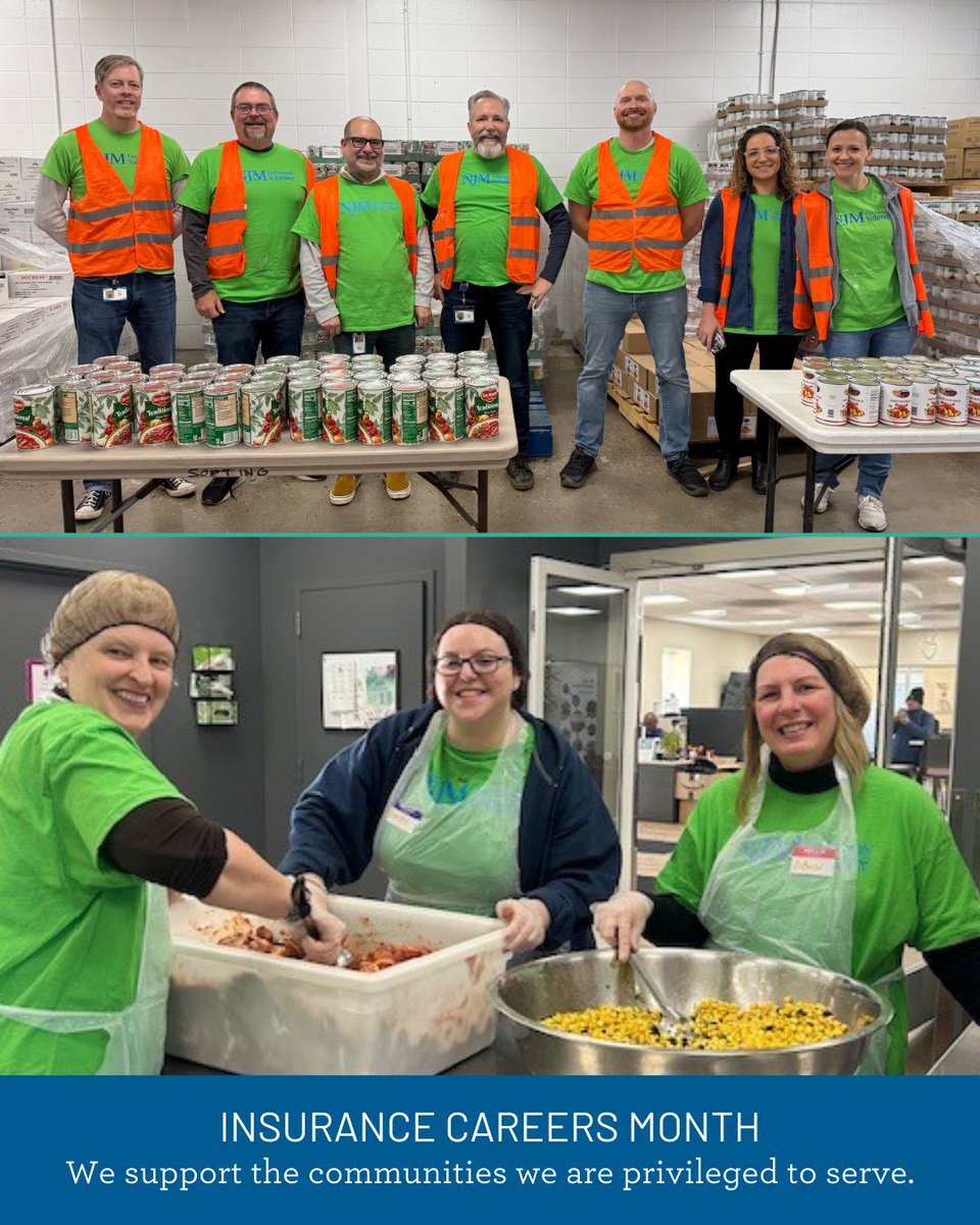 Insurance gives back and makes a positive economic impact. At NJM, we are pleased to offer volunteer time off and provide resources to support the nonprofits that lift up the communities we serve.

Join the NJM team at bit.ly/4khWSNz. #InsuranceCareersMonth #ICM2026