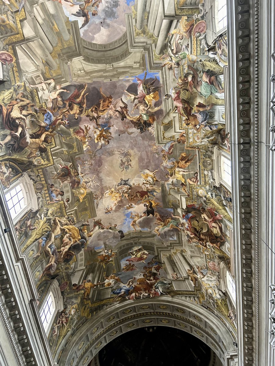 Dreaming of days spent aimlessly wandering Roman streets, slipping into quiet churches, and looking up