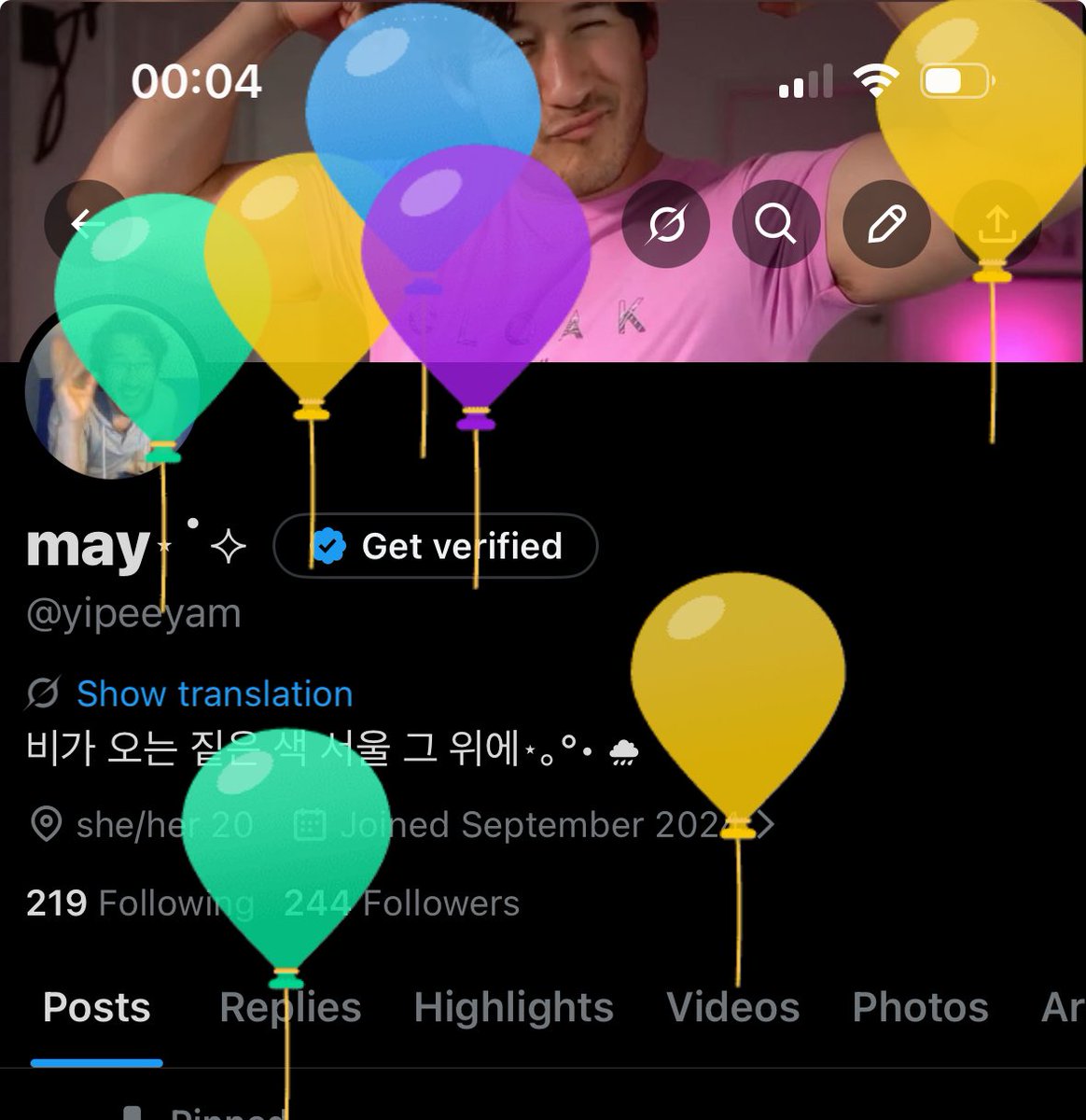 It’s midnight!! it’s my birthday now i am 21 fellow lunglings