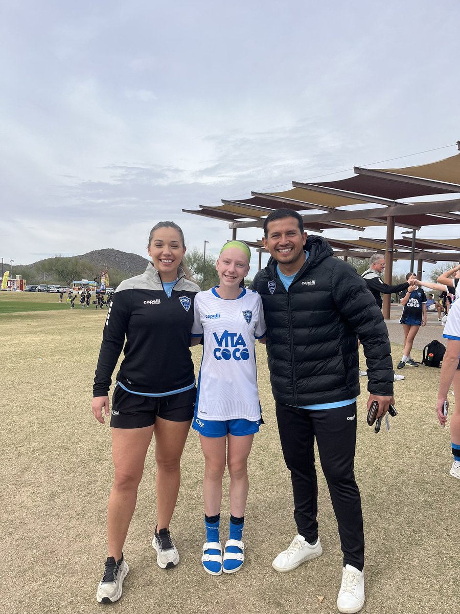 KorbynGreene's tweet photo. I had an amazing time in Phoenix, Arizona these past few days! I’m so grateful I got to represent @lobosrushsoccer in the Presidents’ Day Tournament with the @RushSoccer national team! I cannot wait to see this amazing group of girls again sometime! ⚽️💙🏜️ #pdt2026 https://t.co/1KQ2lJwDhZ
