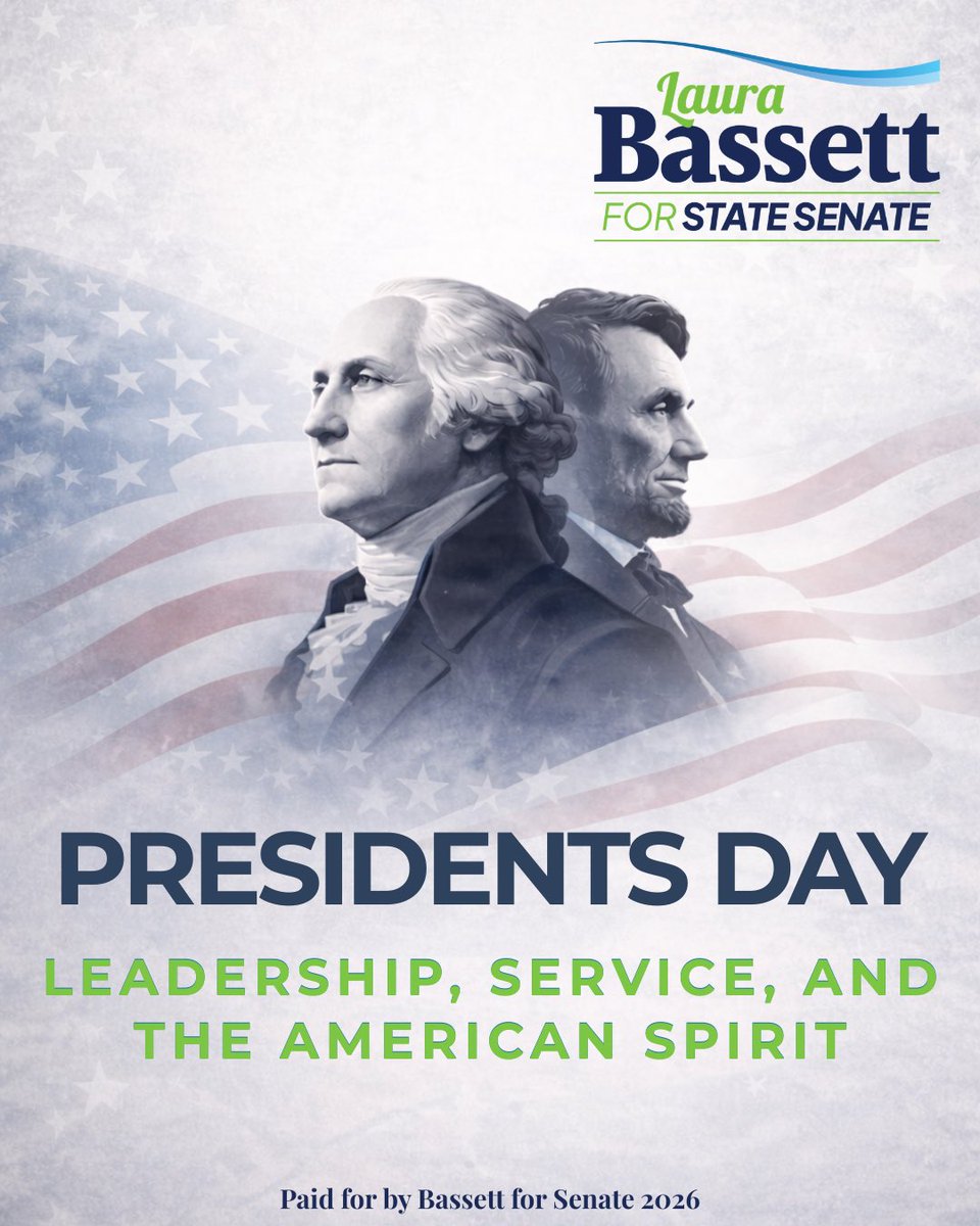 Today we honor the leaders who shaped our nation and the enduring principles of freedom, service, and unity. 🇺🇸 Happy Presidents’ Day.