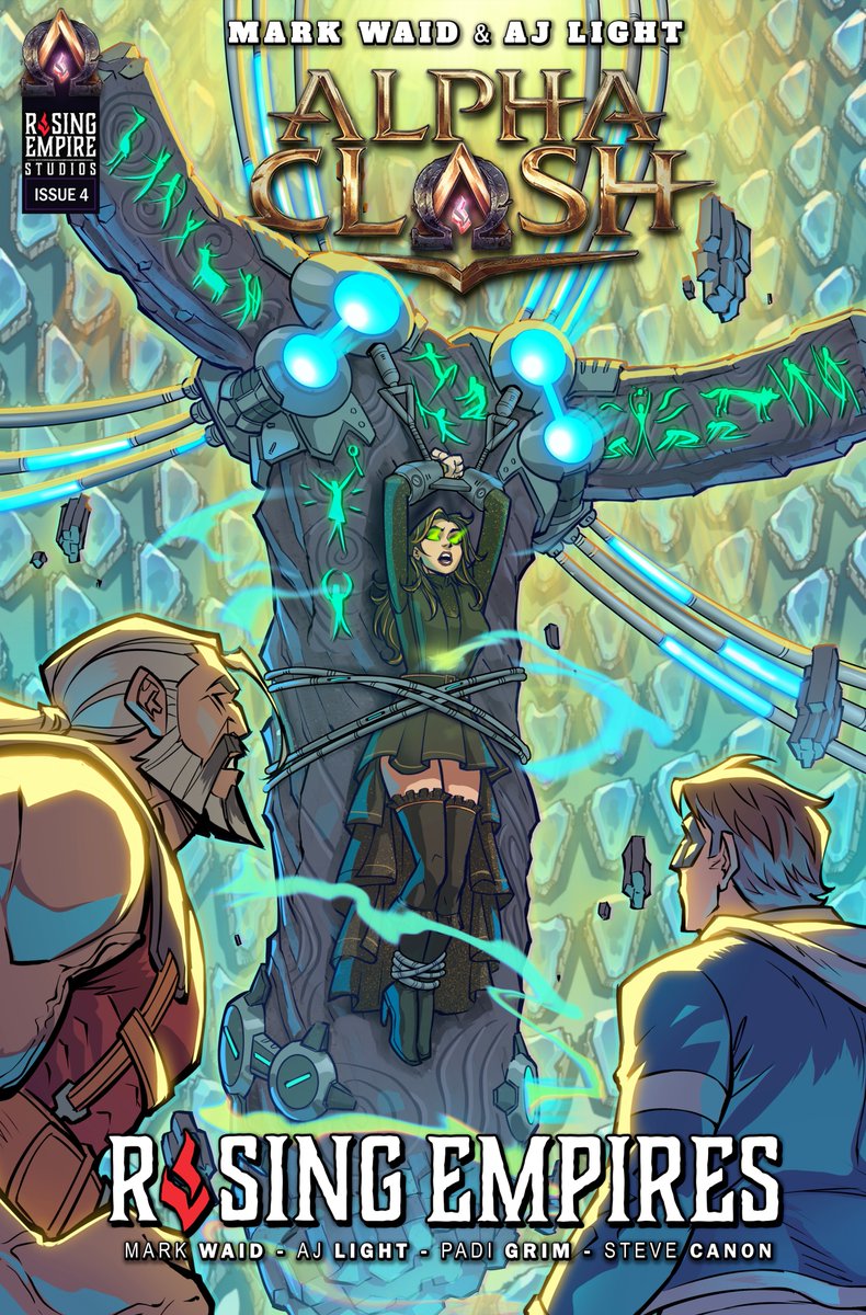 Hey everyone!  Make sure you go back <a href="/RisingEmpireSt/">Rising Empire Studios</a> Alpha Clash comic!  They're almost to 50k!  Please go show you support!  I got to do 4 covers for them, so those are available in their backer rewards. kickstarter.com/projects/alpha…