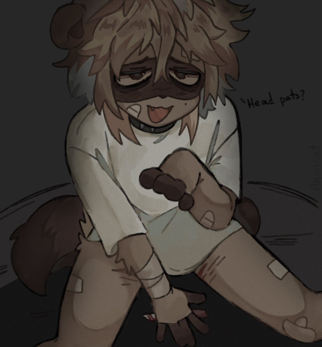 head pats
#furryart