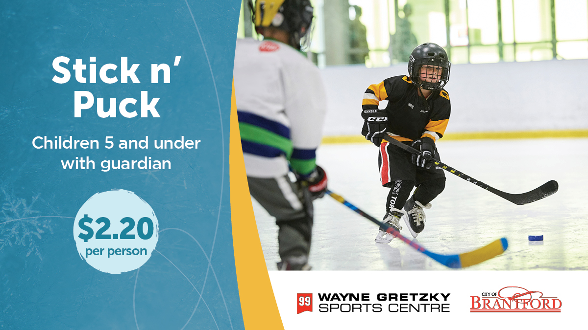 Skate with us at the Wayne Gretzky Sports Centre! Drop-in for a Public Skate, Adult Skate, Parent and Child Skate or Stick n' Puck. Regular rates apply, or free for Wayne Gretzky Sports Centre Facility members. Find rates, rules and schedules at calendar.waynegretzkysportcentre.ca/SkatingSchedul… CSA