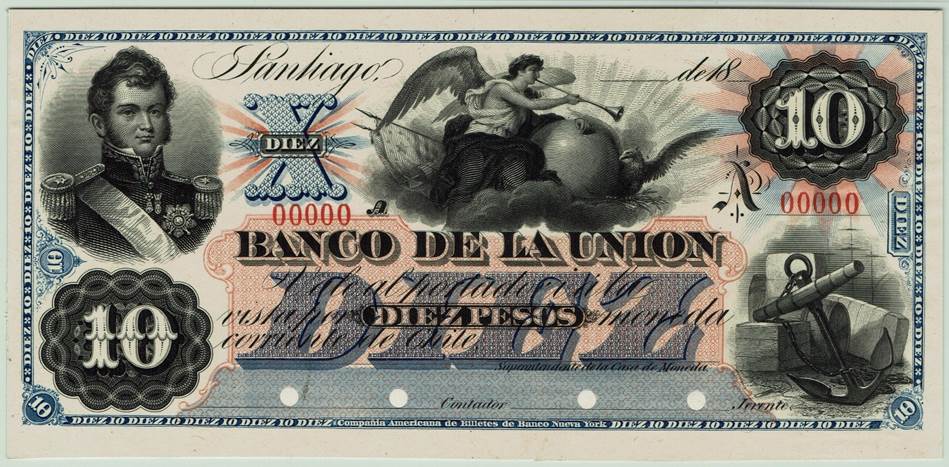 <a href="/rodrigobravoa/">Rodrigo Bravo</a> <a href="/patrimonio_cl/">Patrimonio_cl</a> <a href="/mhnchile/">mhnchile</a> <a href="/MHMChile/">MHM CHILE</a> <a href="/museomaritimocl/">Museo Maritimo Nacional</a> <a href="/Ejercito_Chile/">Ejército de Chile</a> <a href="/ecobufon/">Rodrigo Bravo Garrido</a> <a href="/rjarufe/">Rodrigo Jarufe Fuentes</a> billetes 10 pesos Banco de La Union con imagen de Bernardo O'Higgins