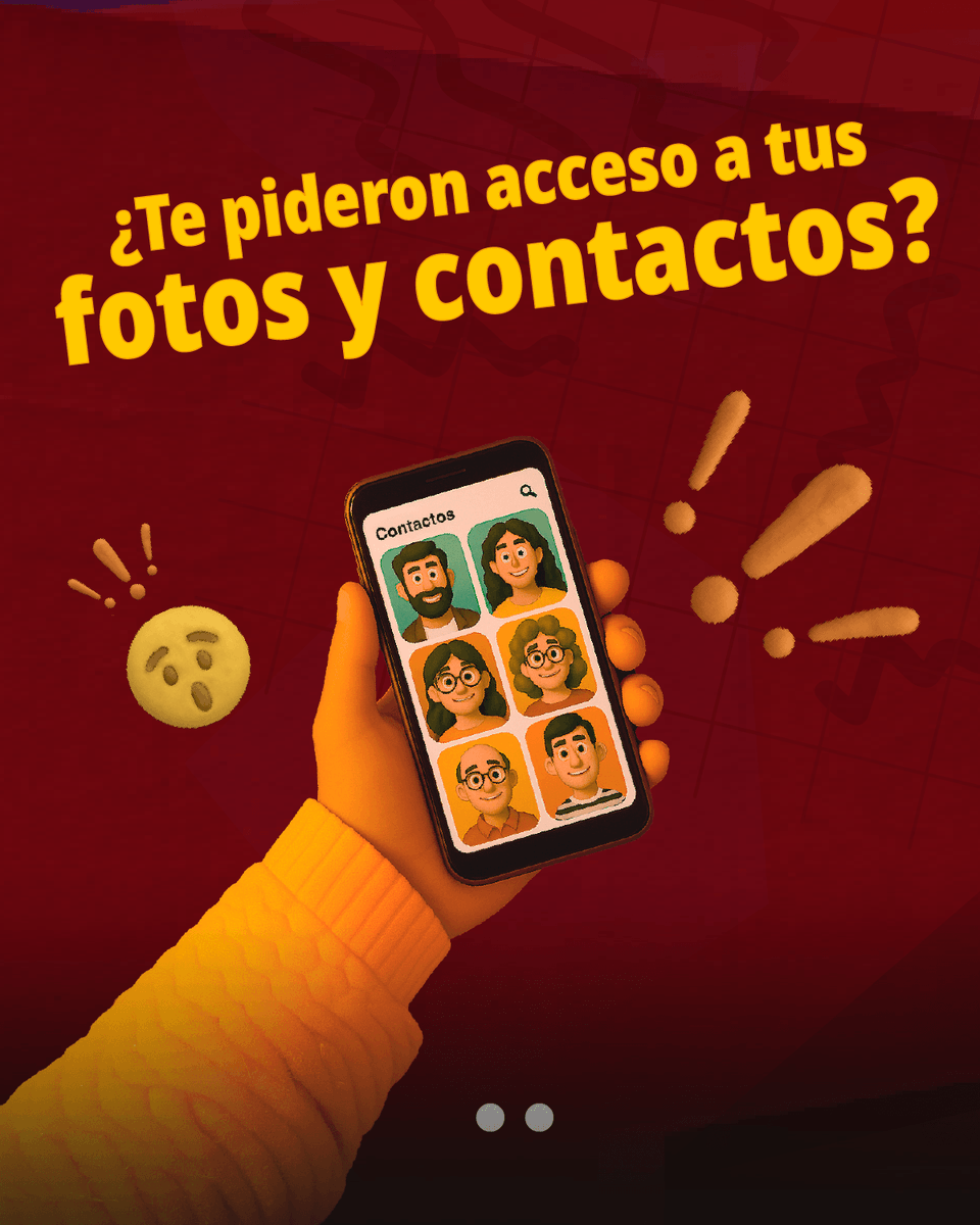 BuenGobierno_mx's tweet photo. Un préstamo fácil puede volverse tu peor pesadilla. 💵

Si una aplicación te pide acceso a tu galería de fotos 🤳, existe el riesgo de que hagan mal uso de tus #DatosPersonales. 🚨

#ProtegeTusDatos 🔐 https://t.co/ky47dDkGrb
