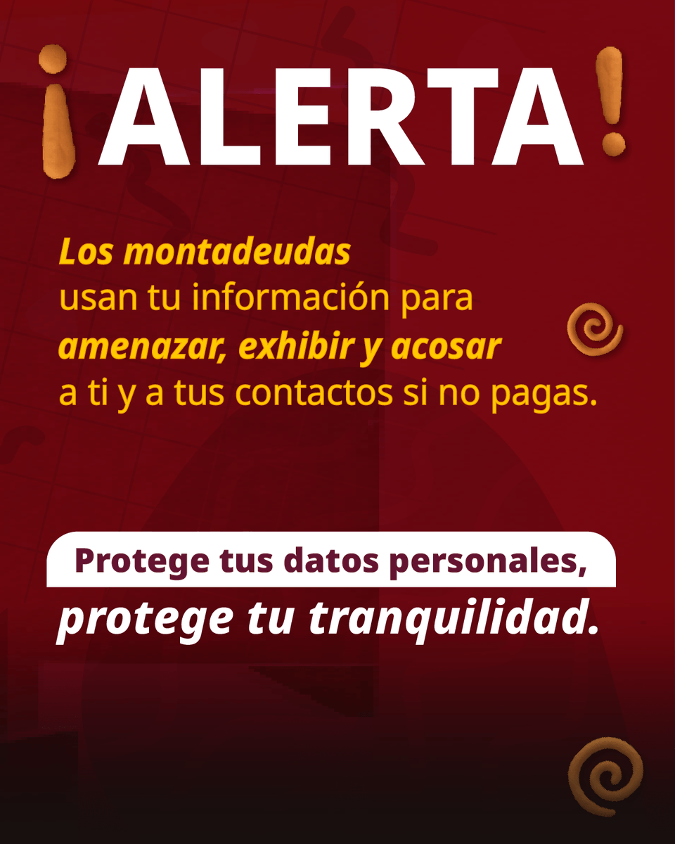BuenGobierno_mx's tweet photo. Un préstamo fácil puede volverse tu peor pesadilla. 💵

Si una aplicación te pide acceso a tu galería de fotos 🤳, existe el riesgo de que hagan mal uso de tus #DatosPersonales. 🚨

#ProtegeTusDatos 🔐 https://t.co/ky47dDkGrb