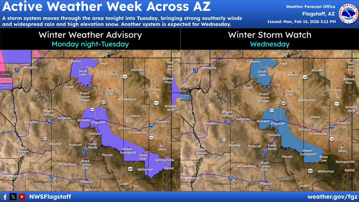 NWS Flagstaff tweet media