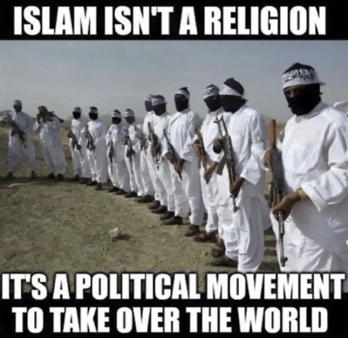 MagaGrunt1's tweet photo. 🇺🇸It’s here folks, we let them walk right in the front door. Our top priority should be the removal of Islam.🇺🇸 https://t.co/FDRljpTzmQ