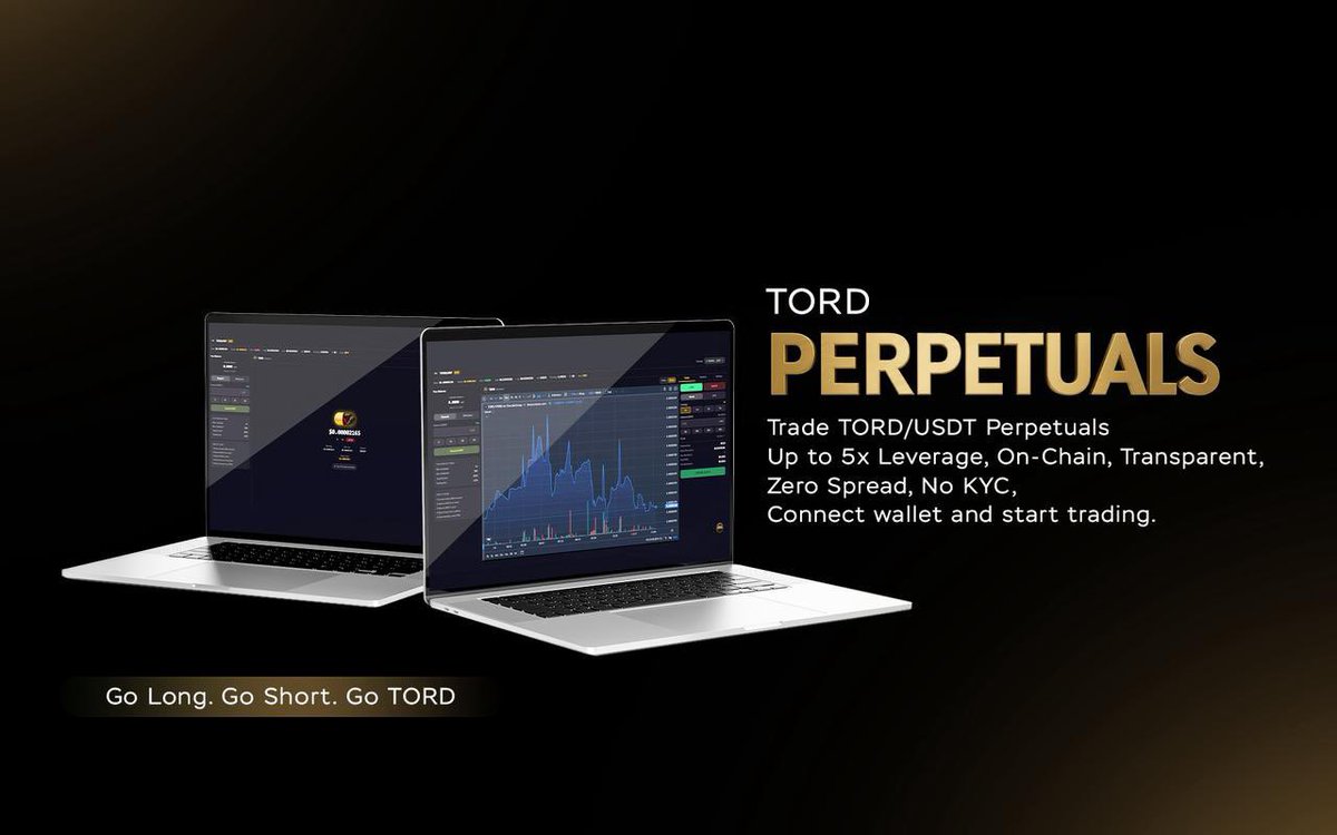 On-Chain Perpetual Trading for the TORD Ecosystem

Tord Perpetuals is the on-chain perpetual trading platform built within the TordLabs ecosystem, designed for TORD/USDT. It allows users to open Long and Short positions directly from their wallet with a fully non-custodial